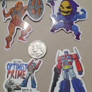 TRANSFORMERS/HE-MAN STICKERS